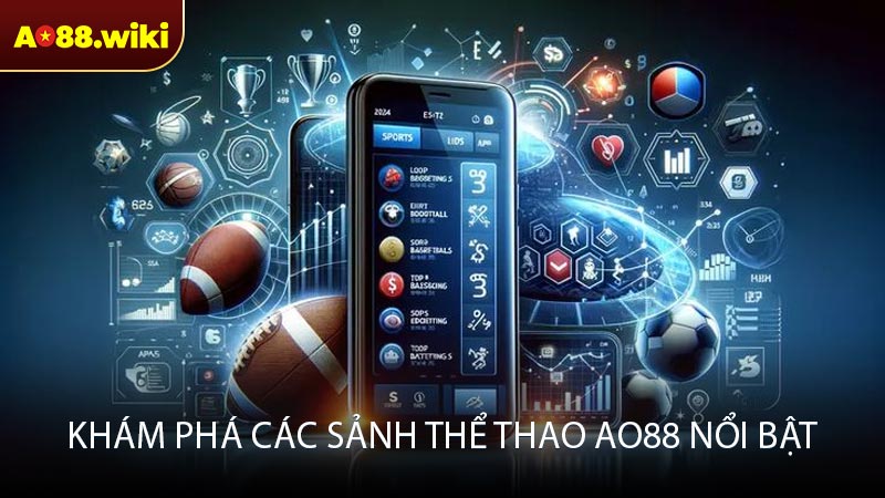 Khám phá các sảnh thể thao AO88 nổi bật