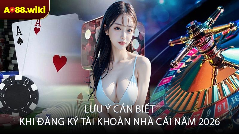 Lưu ý cần biết khi đăng ký tài khoản nhà cái năm 2026