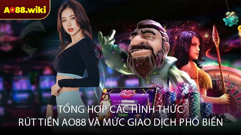 Tổng hợp các hình thức rút tiền AO88 và mức giao dịch phổ biến